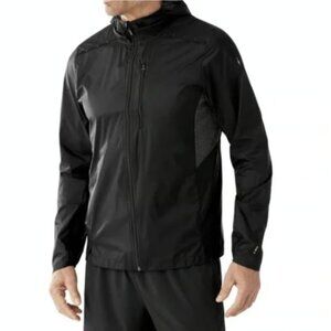 Smartwool Men's Merino Wool Sport Ultra Light Zippered Hoodie Jacket Black XL